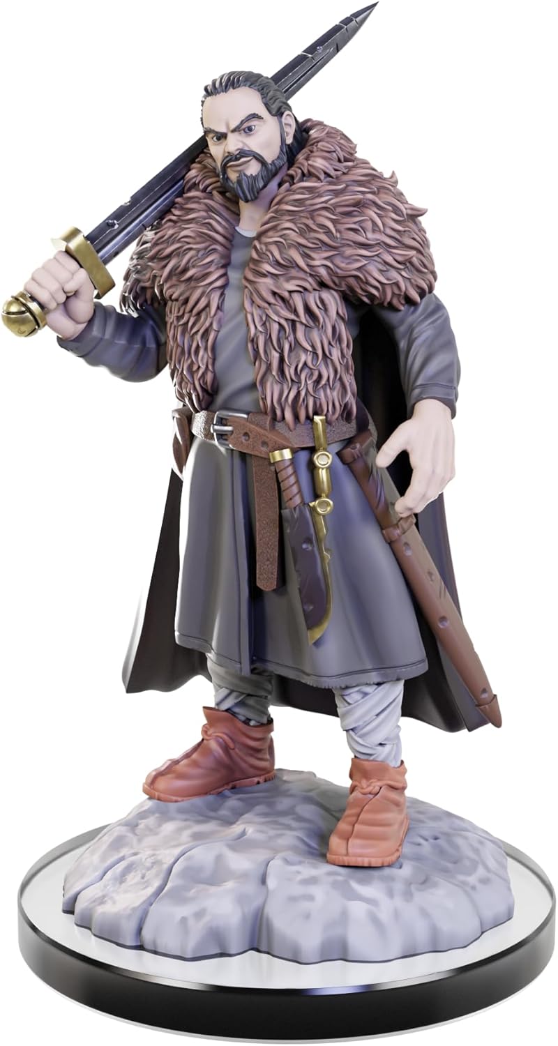 WizKids D&D Nolzur's Marvelous Miniatures: Loup Garou Dungeons and Dragons Unpainted Miniatures, Undefined