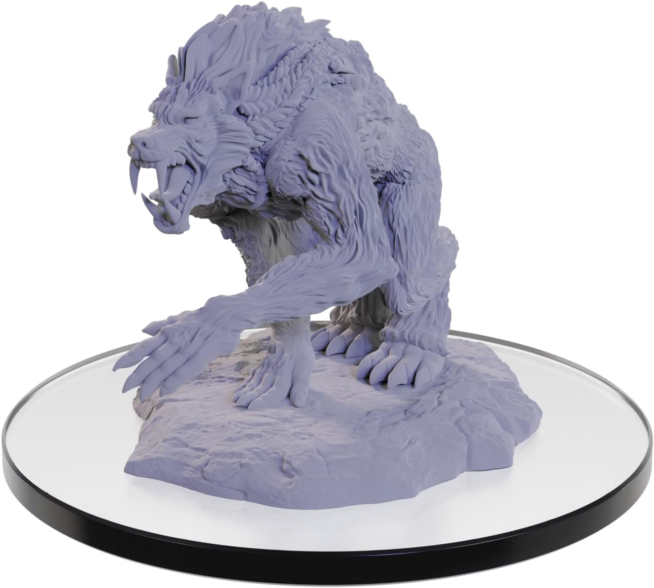WizKids D&D Nolzur's Marvelous Miniatures: Loup Garou Dungeons and Dragons Unpainted Miniatures, Undefined