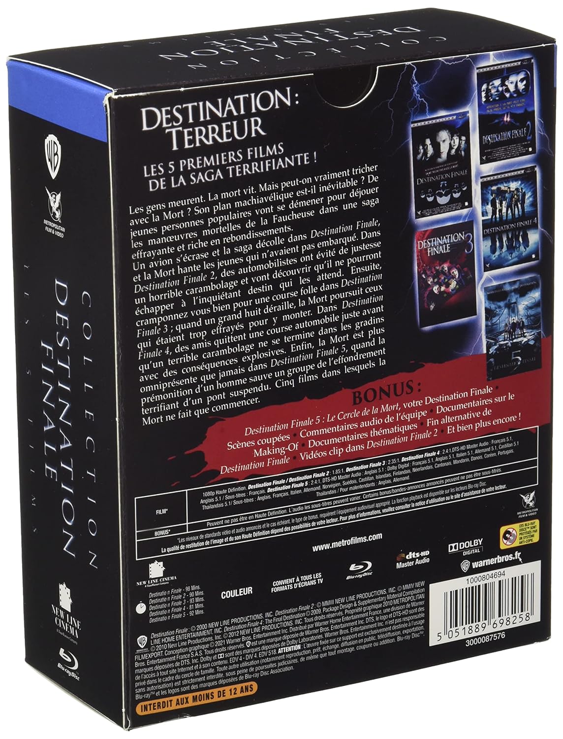 Destination finale - 5 films