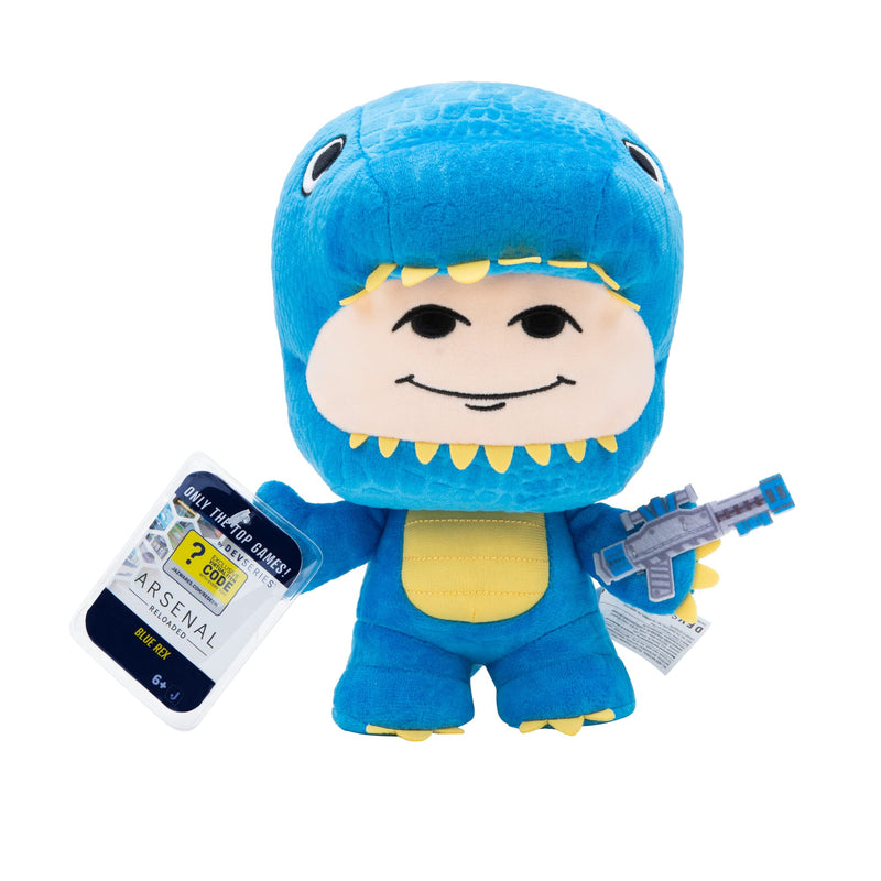 DevSeries - 20 cm pluche - arsenal: Blue Rex, officiële pluche