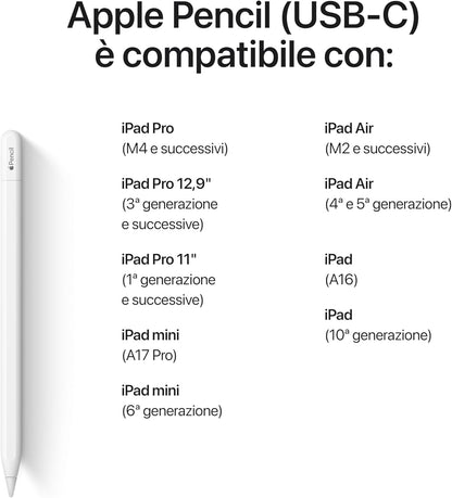 Apple Pencil - Stylus For Tablet - Usb-C