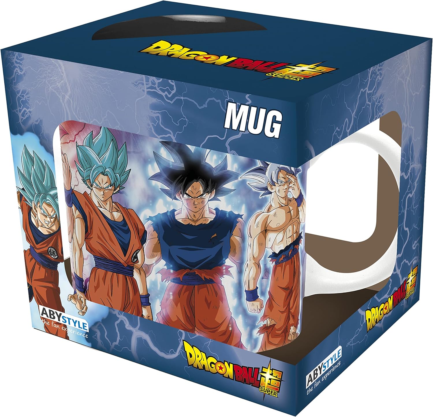 ABYSTYLE Dragon Ball Goku Transformations Mug