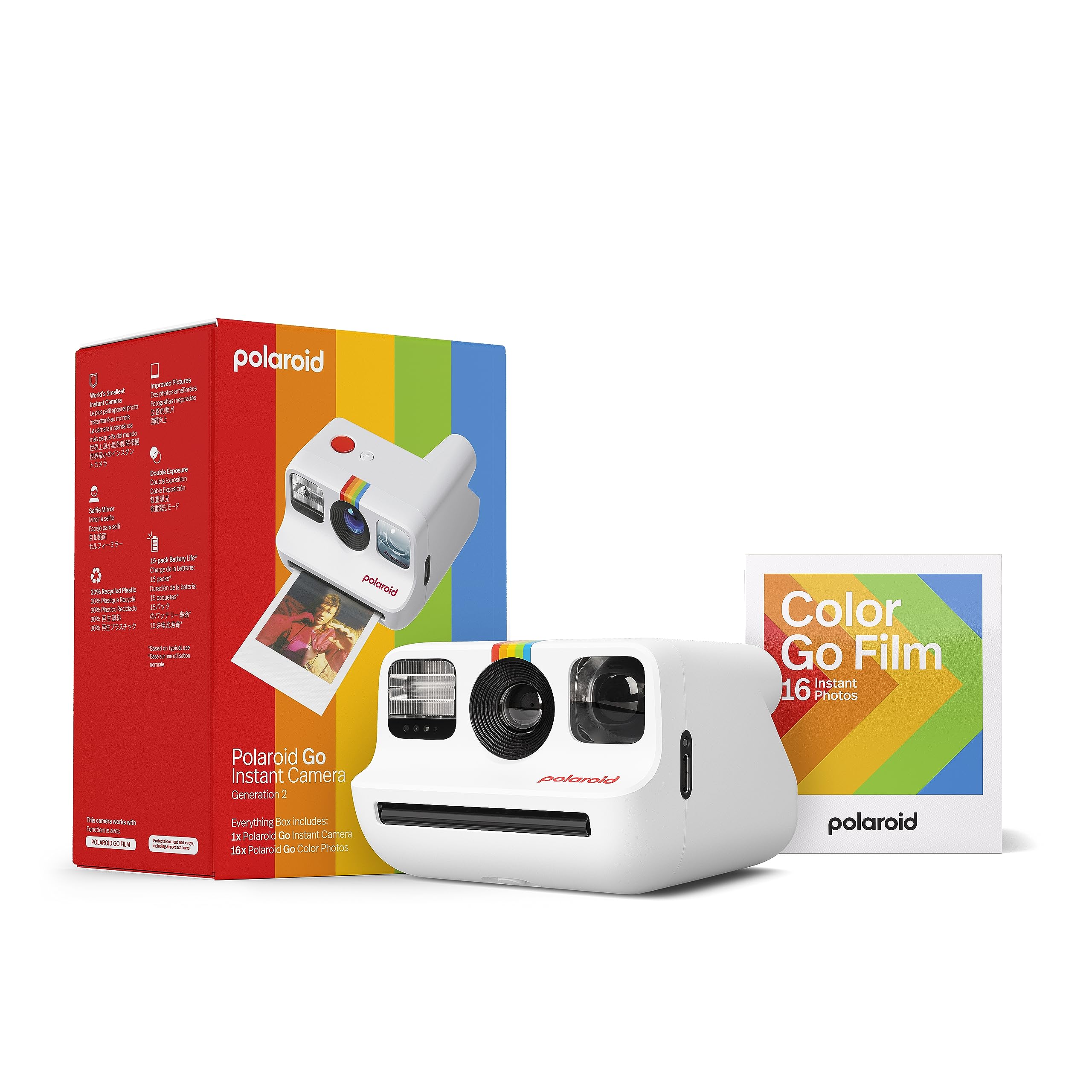 Polaroid Everything Box Go Generation 2 Instant Camera - Wit (6282