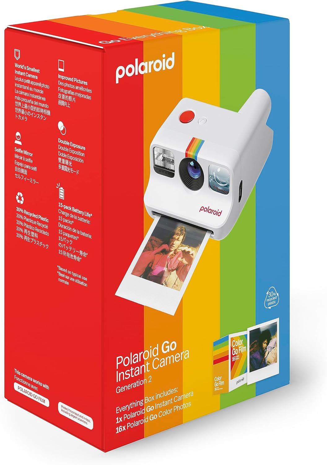 Polaroid Everything Box Go Generation 2 Instant Camera - Wit (6282
