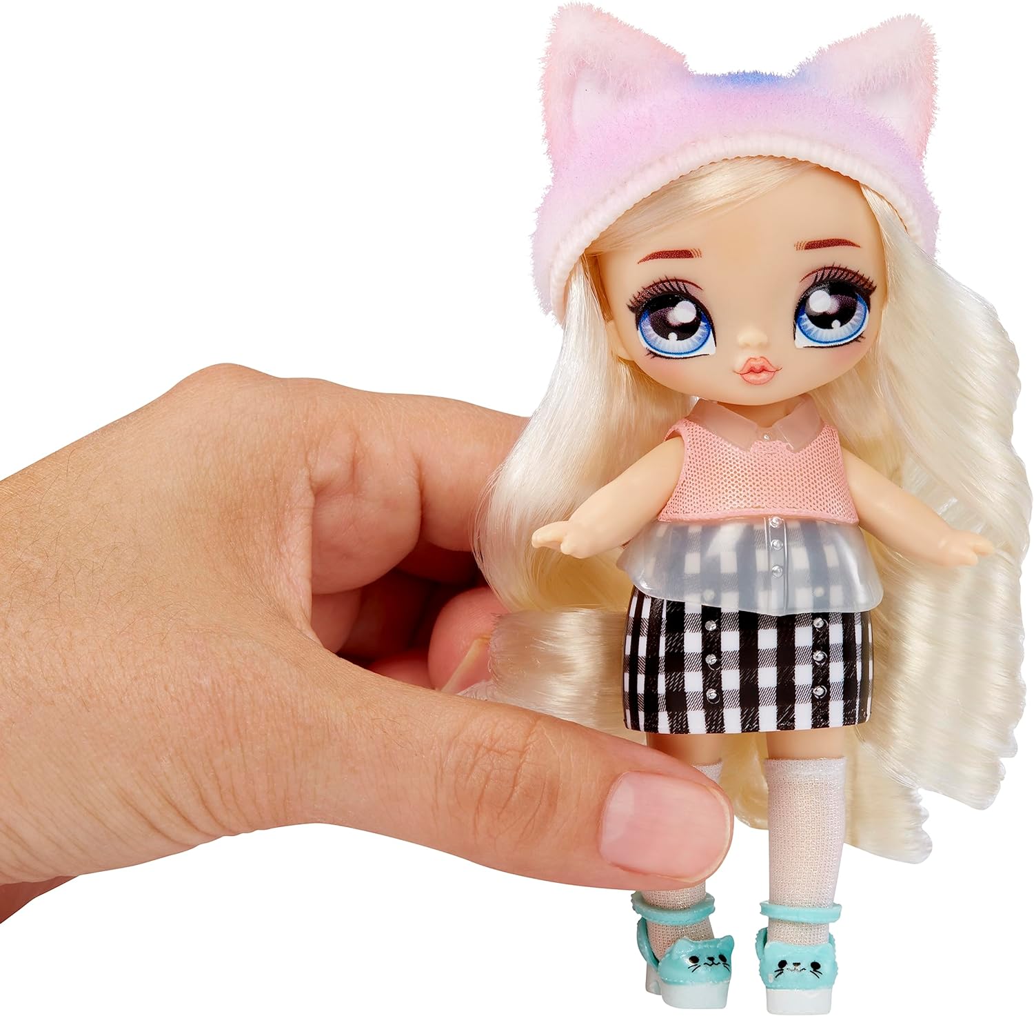 Na Na Na Surprise Minis Series 2 - 10 cm Fashion Doll - Mystery Packaging with Confetti Surprise - Includes Poseable Doll, Outfit and Shoes - Great Toy Gift for Kids - For Girls and Boys Ages 4+