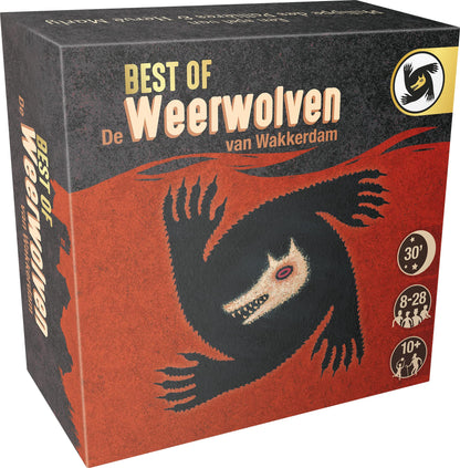ASMODEE Die Werwölfe von Wakkerdam - Best of - Kartenspiel - Enthält eine Auswahl der besten Charaktere, die jemals kreiert wurden - 10+ - 1-28 Spieler - DE