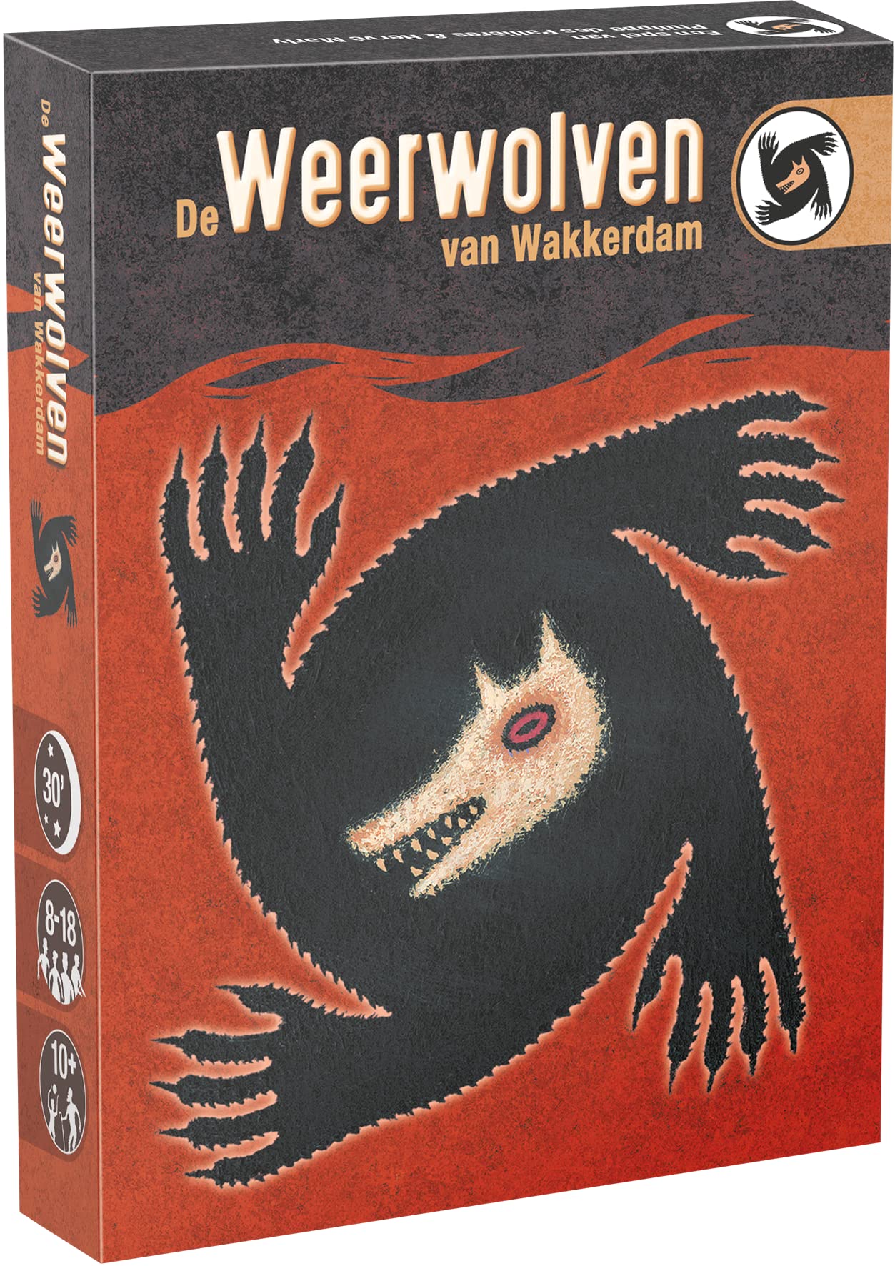 ASMODEE De weerwolven van Wakkerdam - kaartspel - Een spannend spel voor grote groepen - 10+ - 1-18 spelers - Nederlandse versie