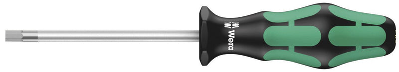 Wera 05023105001 354 Plus Hex Screwdriver 2.0 x 75 mm, Colour