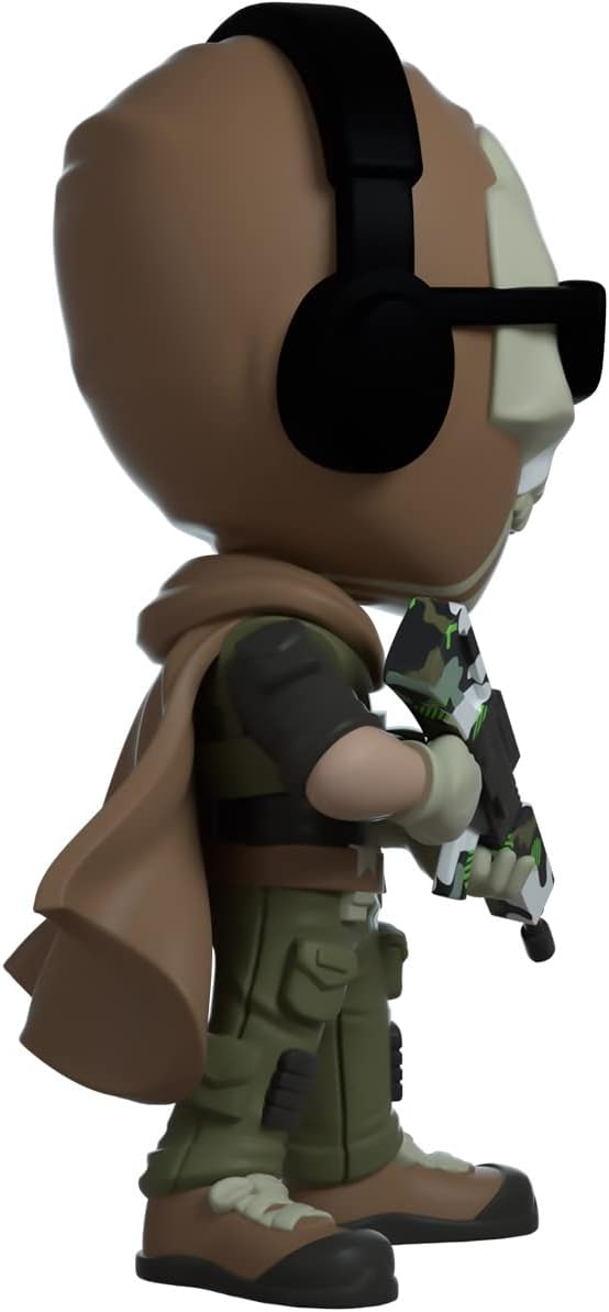 Youtooz Ghost 4.6" Vinyl Figure, Official Licensed Collectible Ghost from Call of Duty: Modern Warfare 2 Video Game Figure, by Youtooz Modern Warefare 2 Collection