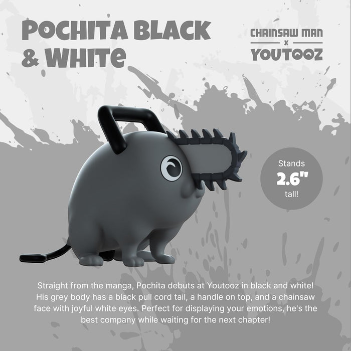 Chainsaw Man Vinyl Figur Pochits Black & White 6 c