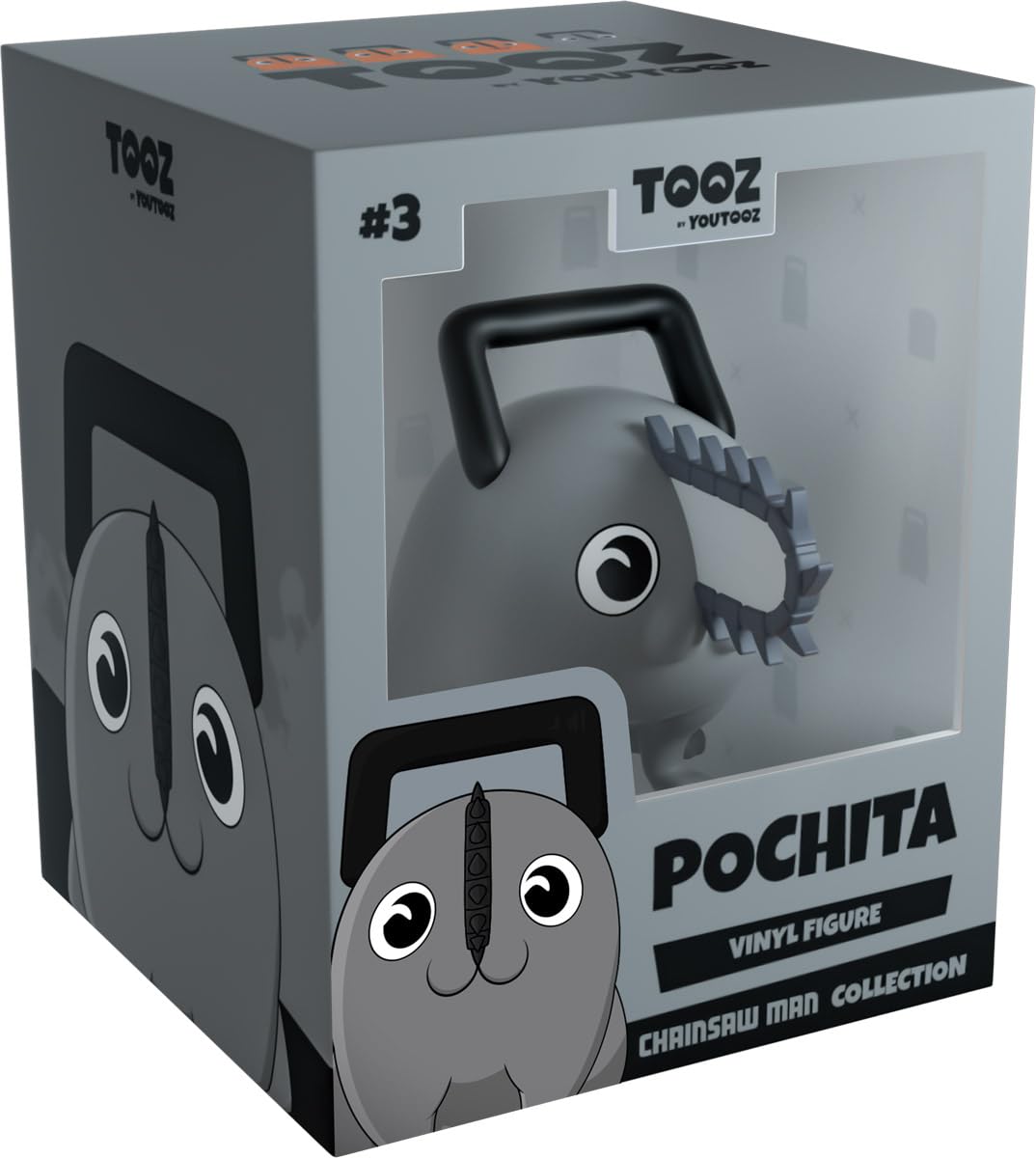 Chainsaw Man Vinyl Figur Pochits Black & White 6 c