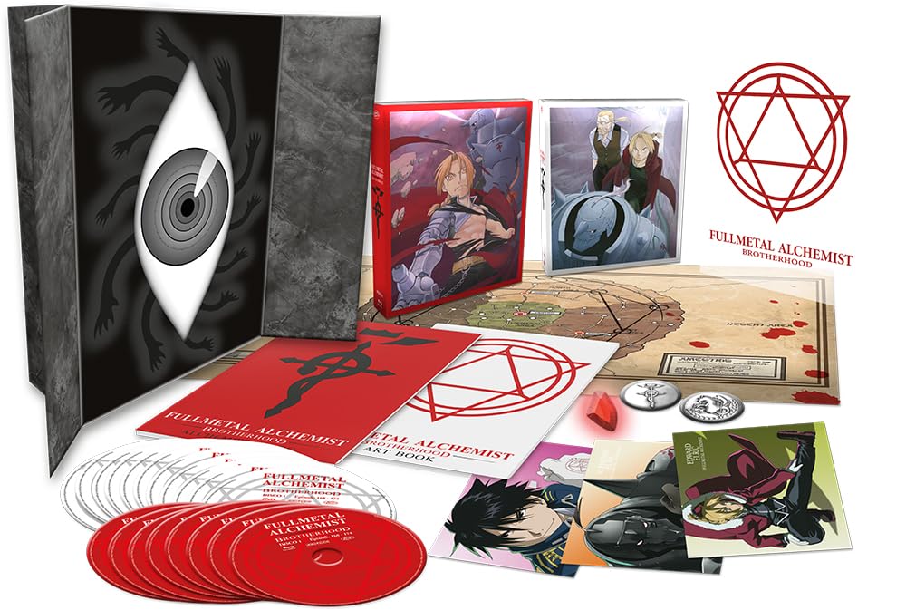 Fullmetal Alchemist Brotherhood - Gate Of Truth Box-Set (8 Blu-Ray+10 Dvd) - (Italian Import)