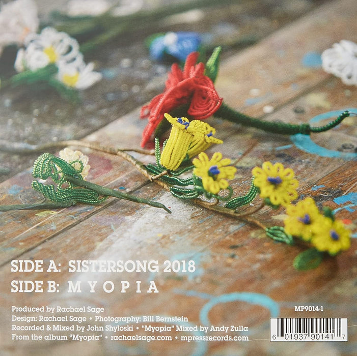 Rachael Sage - Sistersong 18 / Myopia (7 Single) (Limited Edition) (Coloured Vinyl)