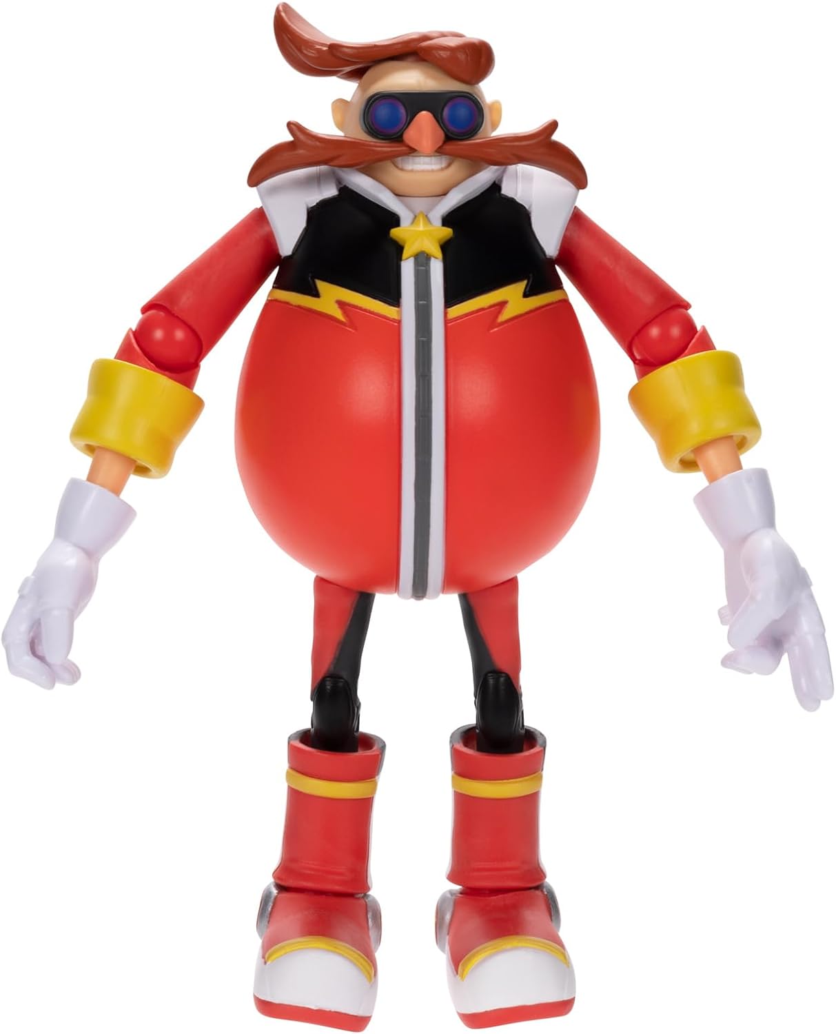 Sonic Prime – Action figure articolata e alta 13 cm di Mr. Eggman, con oltre 12 punti di articolazione ed estremamente dettagliata. Direttamente dalla serie Netflix! Per bambini e collezionisti