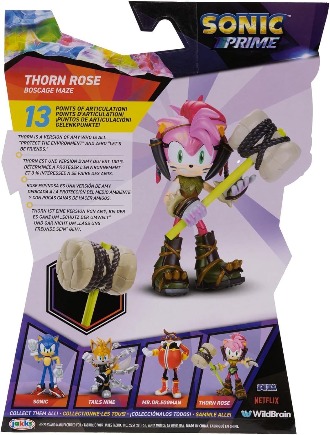 Toys - Sonic Prime - Thorn Rose Figure (Boscage Maze ) /Toys