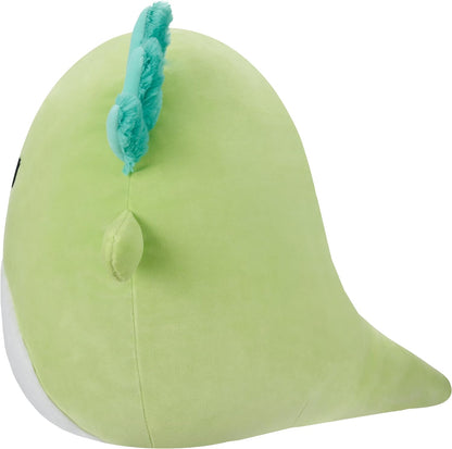 Squishmallows SQCR04222 20" Mipsy The Green Axolotl, Black