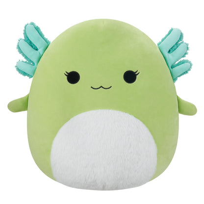 Squishmallows SQCR04222 20" Mipsy The Green Axolotl, Black