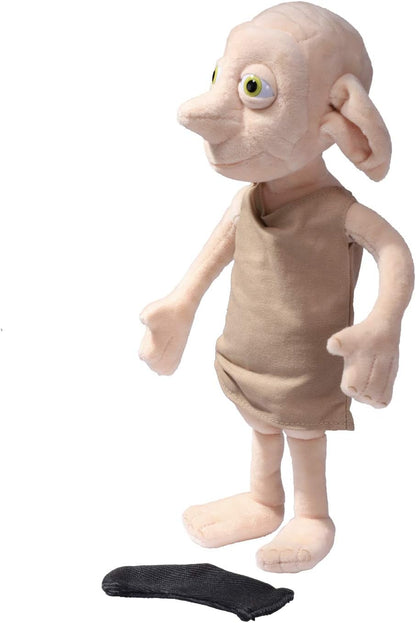 The Noble Collection Harry Potter Dobby Interactive Plush - Officially Licensed 11in (32cm) Electronic Plush Toy Dolls Gifts - Speaks 16 Phrases