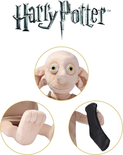 The Noble Collection Harry Potter Dobby Interactive Plush - Officially Licensed 11in (32cm) Electronic Plush Toy Dolls Gifts - Speaks 16 Phrases