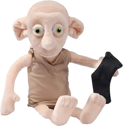 The Noble Collection Harry Potter Dobby Interactive Plush - Officially Licensed 11in (32cm) Electronic Plush Toy Dolls Gifts - Speaks 16 Phrases