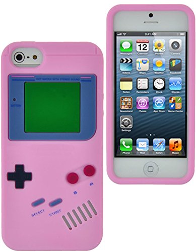 BUMPER - Cover GAME BOY IPhone 5 - Pink