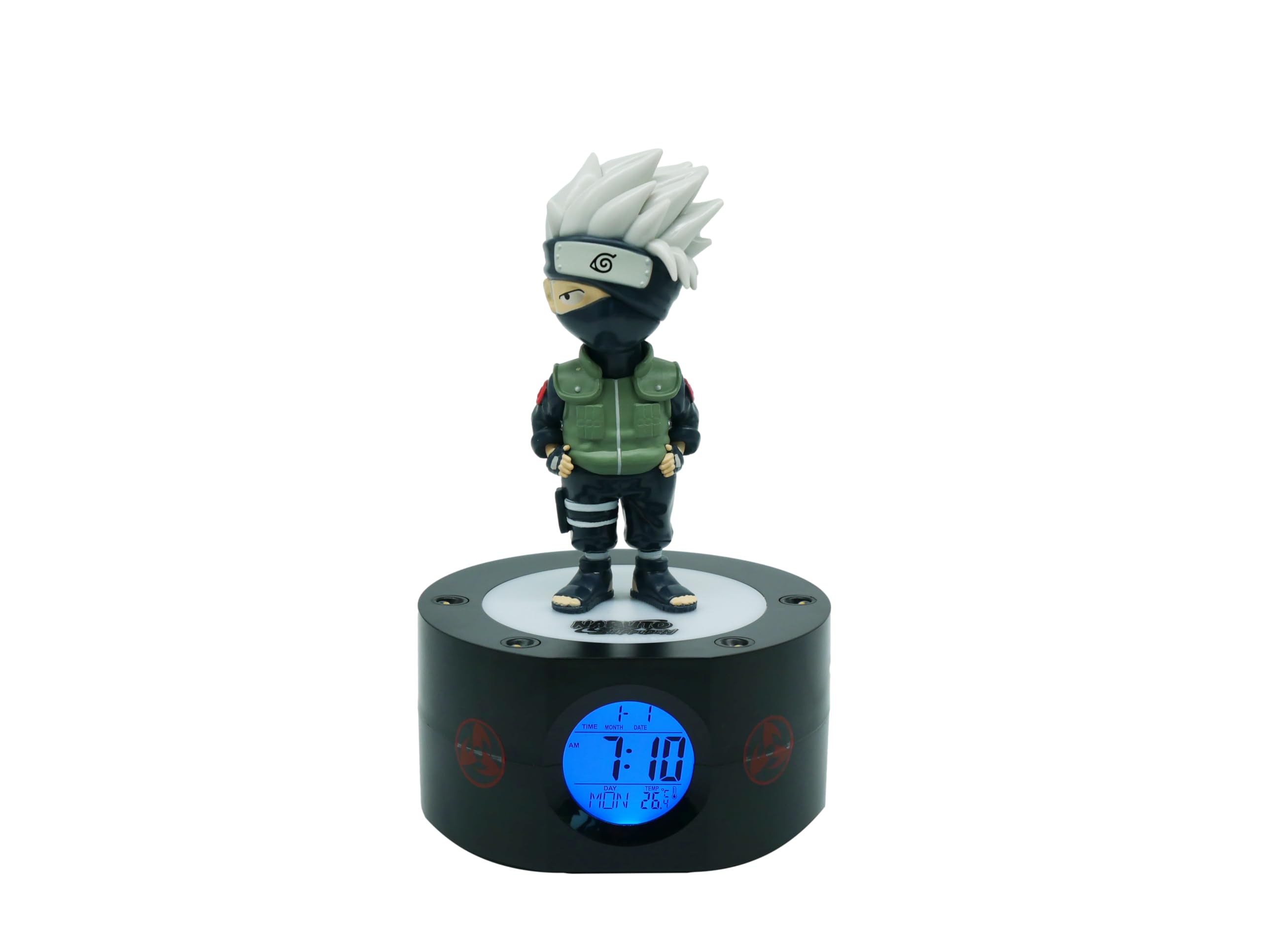 Teknofun Naruto Shippuden alarm clock Luminous Kakashi 18 cm