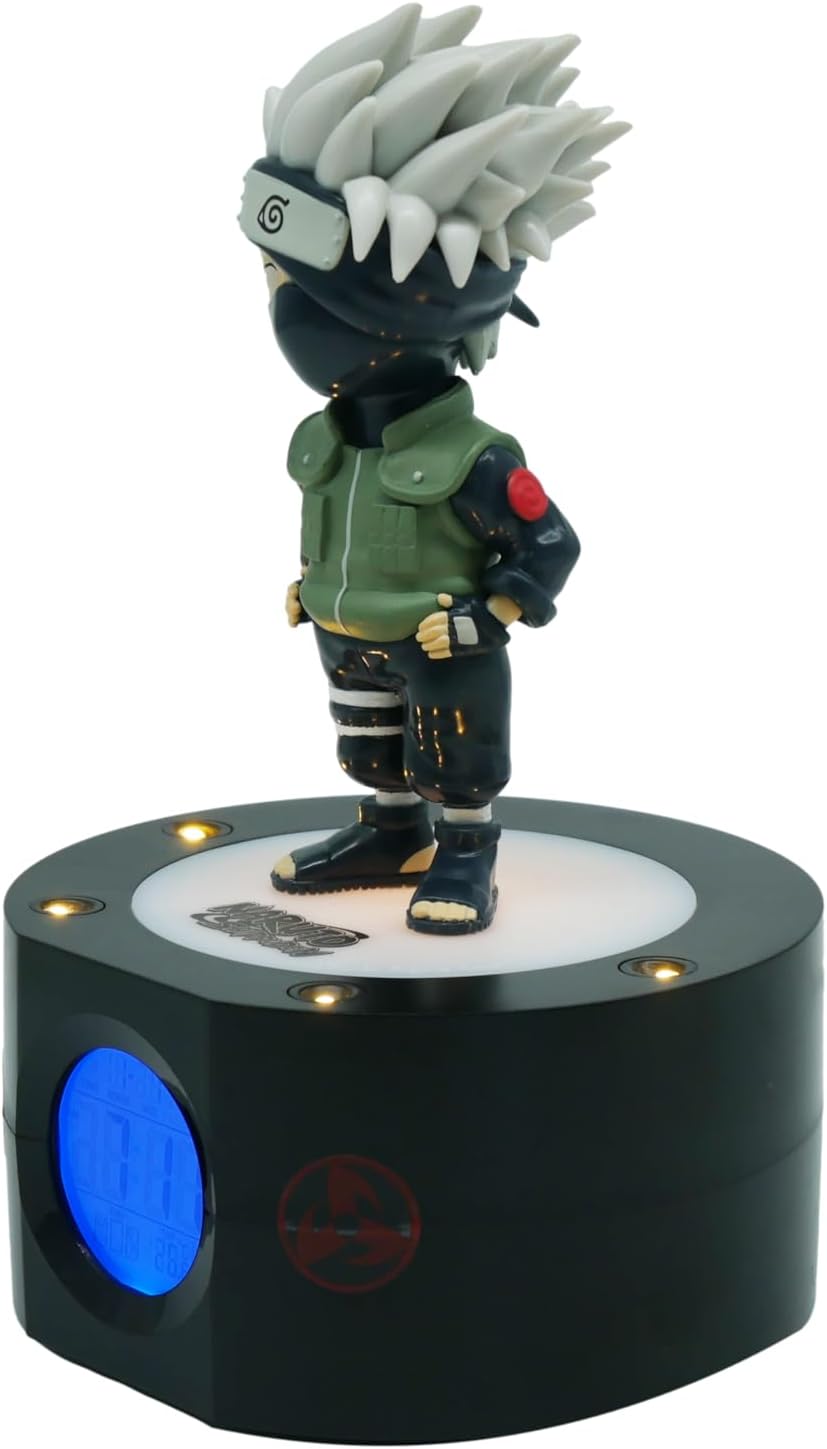 Teknofun Naruto Shippuden alarm clock Luminous Kakashi 18 cm