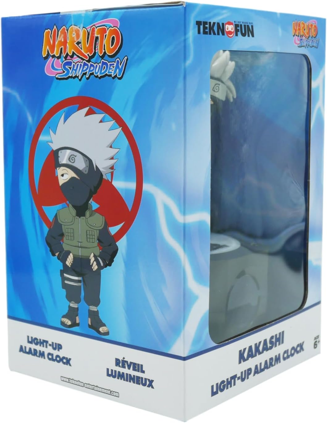 Teknofun Naruto Shippuden alarm clock Luminous Kakashi 18 cm