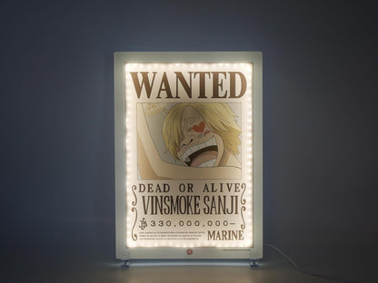 ONE Piece - Sanji - Neon Mural Led - 30 cm