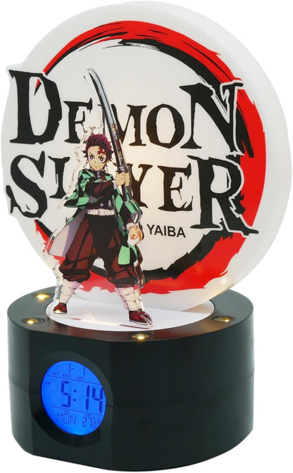 DEMON SLAYER - Tanjiro - Réveil Lumineux LED - 22 cm