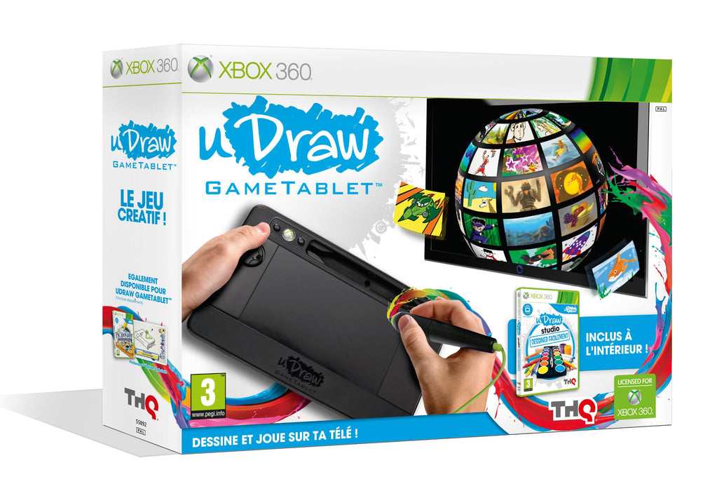 uDraw Tablet including Instant Artist (Xbox 360) by THQ (French packaging - Game play in English)