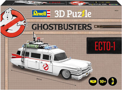 Revell 3D Puzzle 00222 Ghostbusters Ecto-1, 120 Pieces, Highly Detailed, 33 cm in length, Fun & Easy To Build