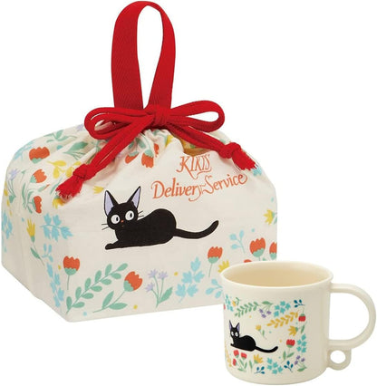 Skater KE5AAG-A Antibacterial Cup, Dishwasher Safe, Kiki's Delivery Service, Botanical, Girls, Made in Japan
