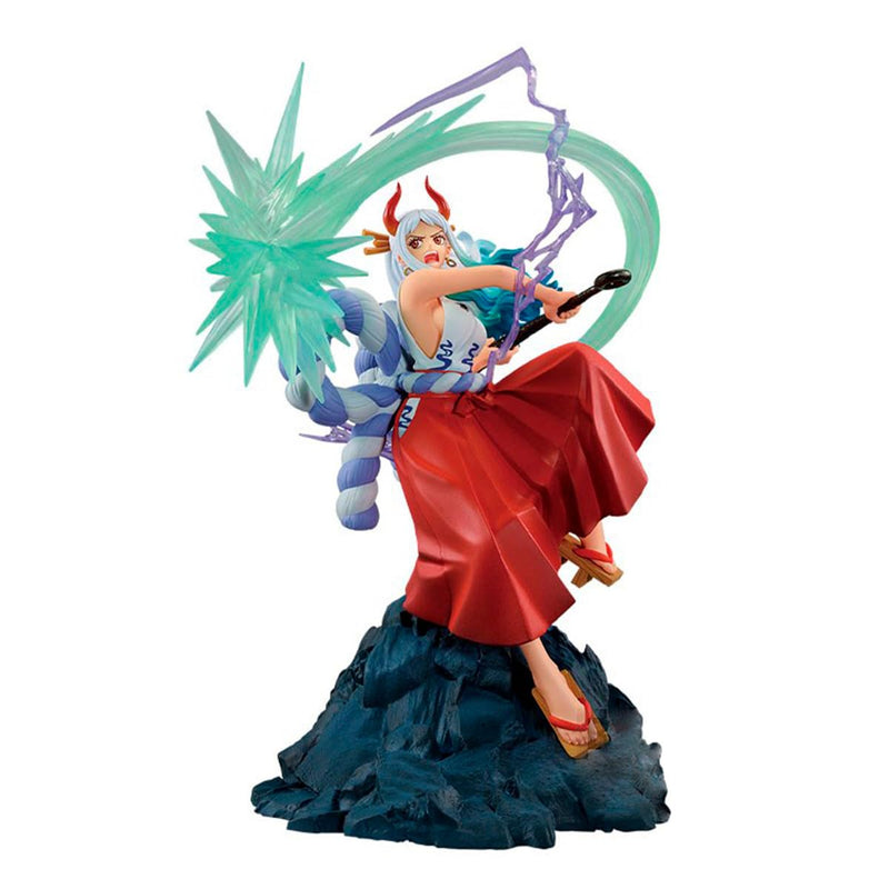 Banpresto One Piece-Yamato The Brush-Figurine Dioramatic 19cm, Multicolore, Mediano