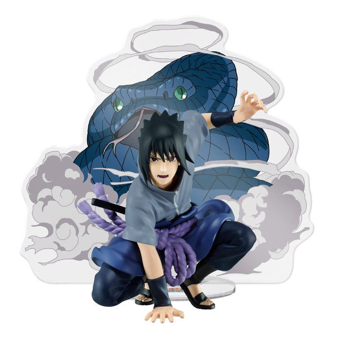 Banpresto Sasuke Uchiha Naruto Shippuden Actionfigur Spectacle BP88033, Mehrfarbig