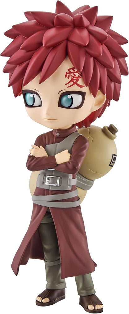 Banpresto Q Posket Gaara Naruto Shippuden Figure (Ver.A), 5.5" Multicolour BP88135