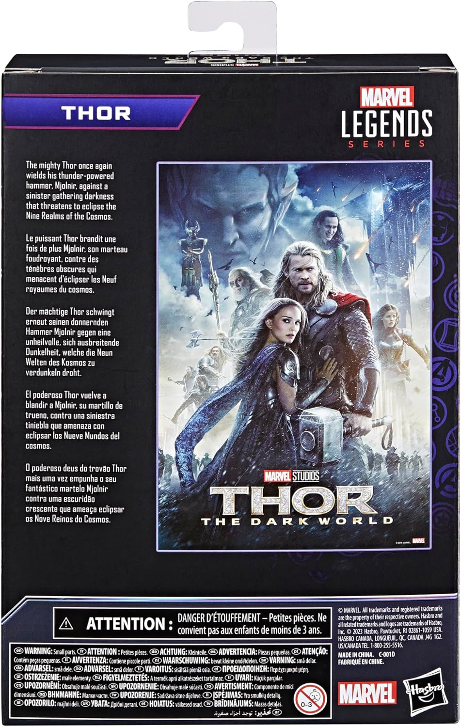 Marvel Hasbro Legends Series Thor, Thor: The Dark World Collectible 6 Inch Action Figures, Legends Action Figures