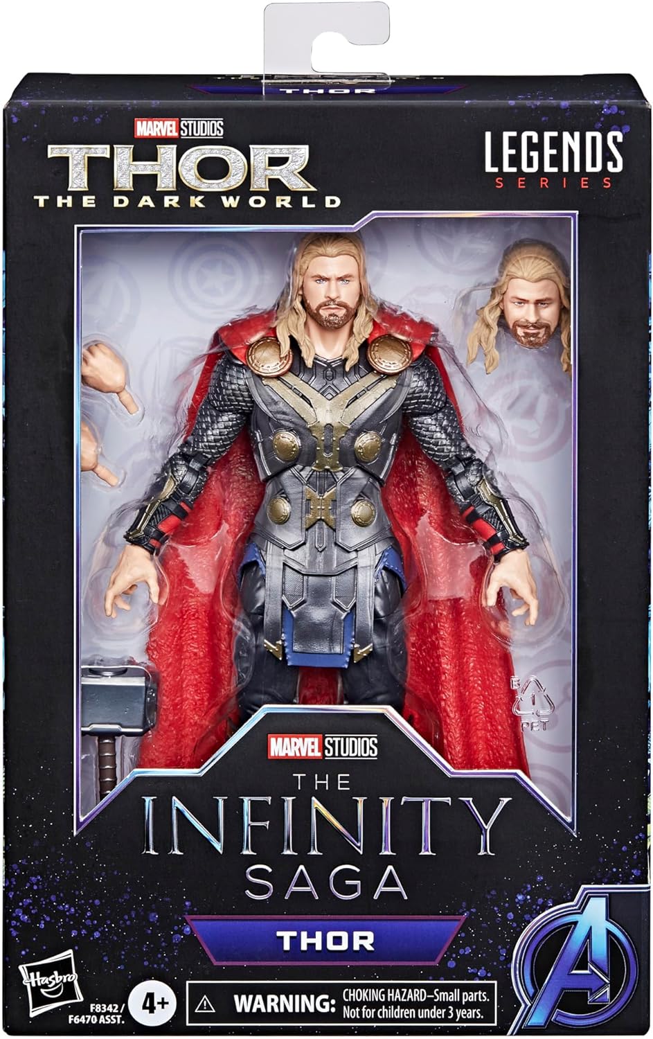 Marvel Hasbro Legends Series Thor, Thor: The Dark World Collectible 6 Inch Action Figures, Legends Action Figures