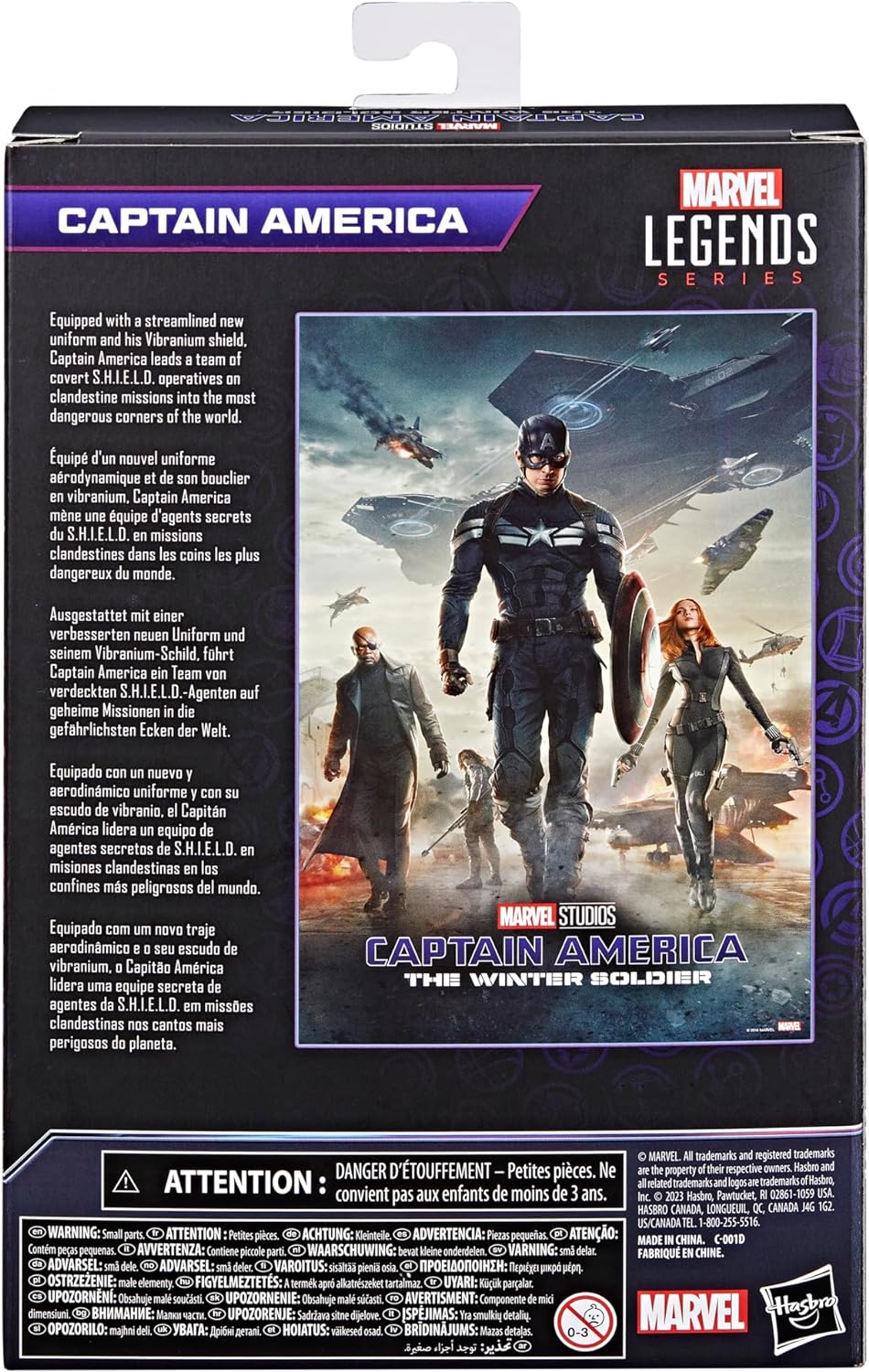 Hasbro Marvel Legends Series Captain America Captain America Action-Figur Marvel Legends, 15 cm