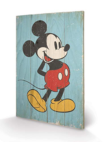 Disney Drucken, Holz, Mehrfarbig, 40 x 59cm