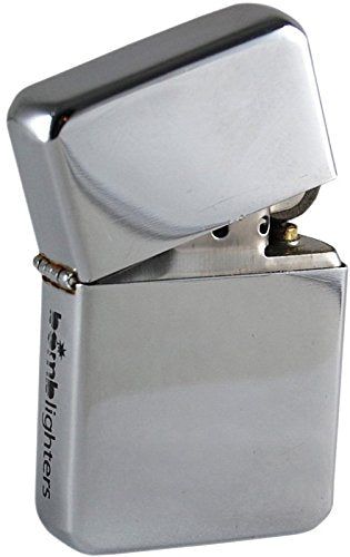 LIGHTER - Highly Polished Chrome 'TIN BOX' : P.Derive