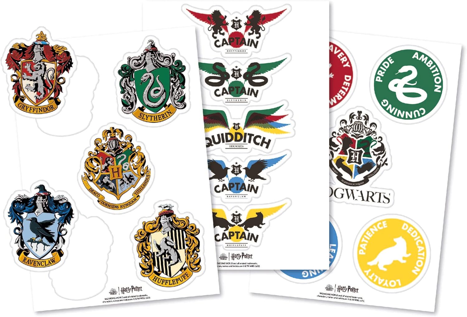 Harry Potter - Hogwarts Houses Sticker Sheet
