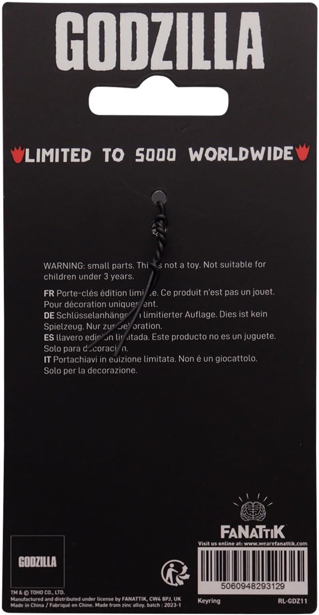 Fanattik Godzilla Limited Edition Key Ring