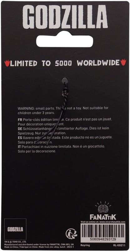 Fanattik Godzilla Limited Edition Key Ring