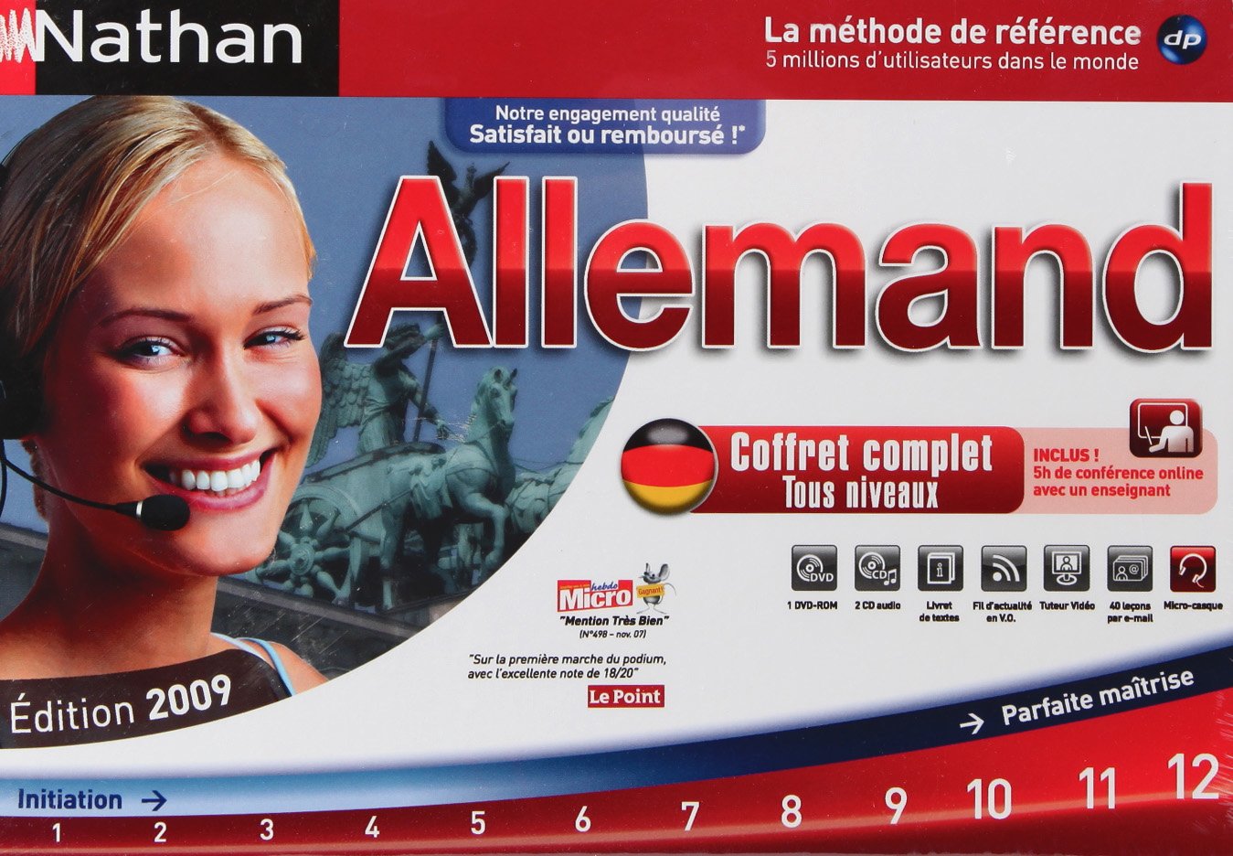 Nathan langues coffret complet allemand - Edition 2009