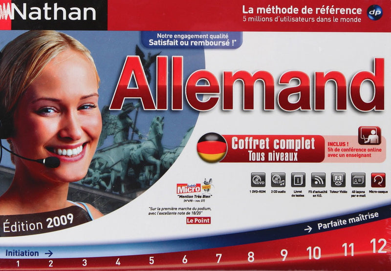 Nathan langues coffret complet allemand - Edition 2009