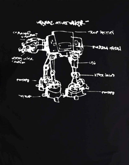 Star Wars Herren HYB-MT-LF-1-SW018-H38-3-M T-Shirt, Schwarz, M