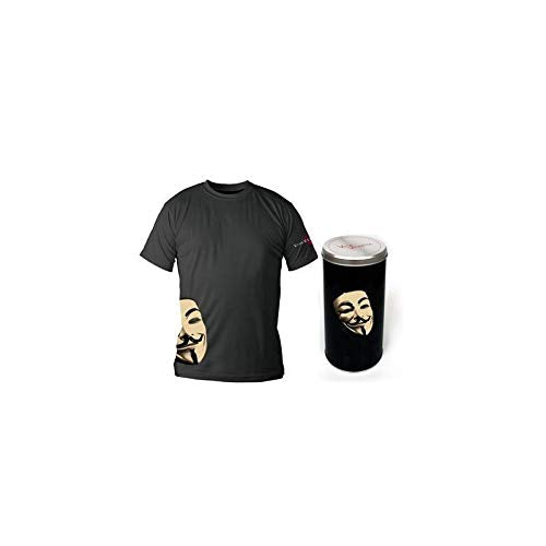 VENDETTA - T-Shirt - Black - Mask - DELUXE EDITION
