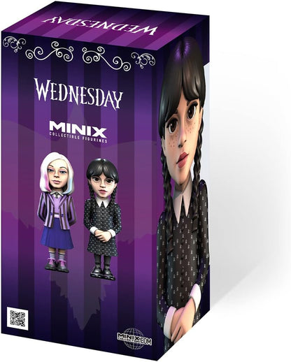 Bandai Minix Wednesday Addams Model, Collectable Wednesday Figure From The Wednesday TV Series, Bandai Minix Wednesday Toys Range, Collect Your Favourite Wednesday Figures From The Series