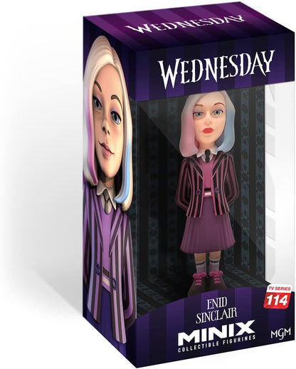 Bandai Minix Enid Sinclair Model | Collectable Enid Figure From The Wednesday TV Series | Bandai Minix Wednesday Toys Range | Collect Your Favourite Wednesday Figures From The Series
